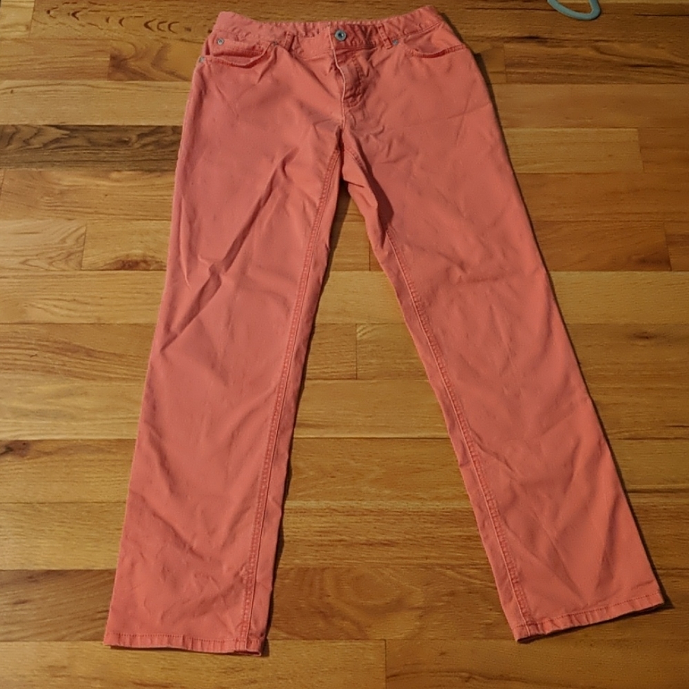4 for $20🏷J.Jill Relaxed Fit Boyfriend Coral Pant